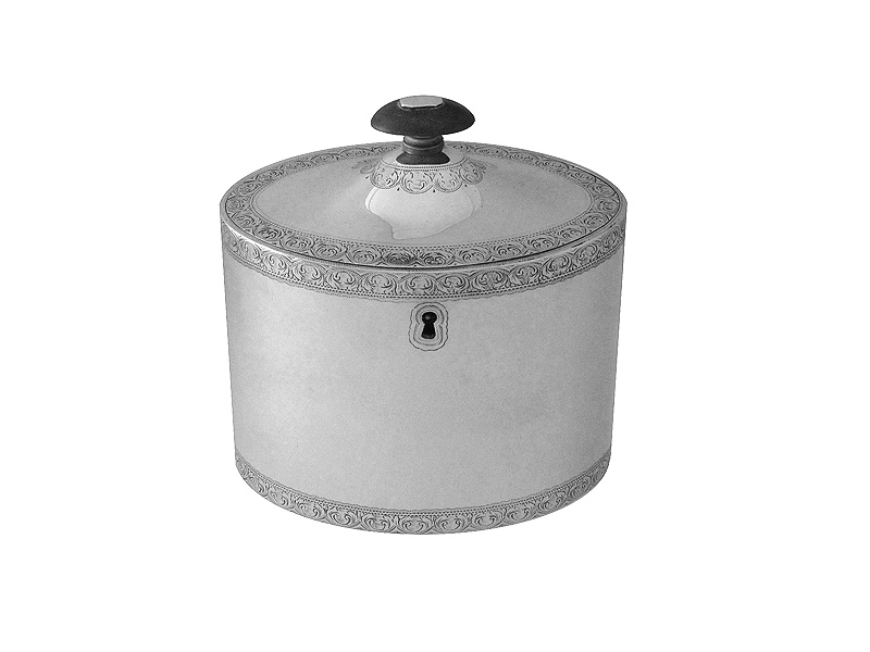 Georgian Silver Tea Caddy 1790